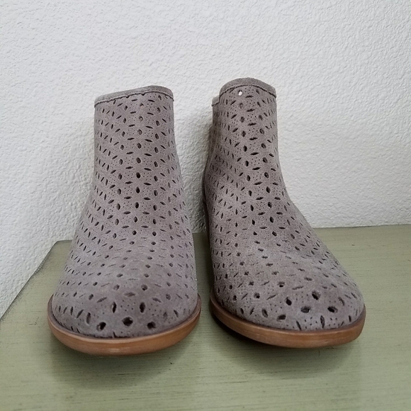 Lucky Brand Perforated Ankle Booties - Picture 4 of 7